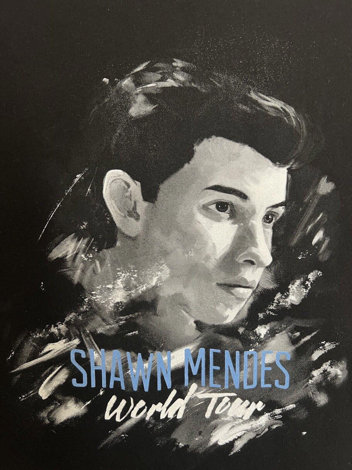 Designer Shawn Mendes Shirt Adult Medium Black Concert World Tour Size US M / EU 48-50 / 2 - 1 Thumbnail