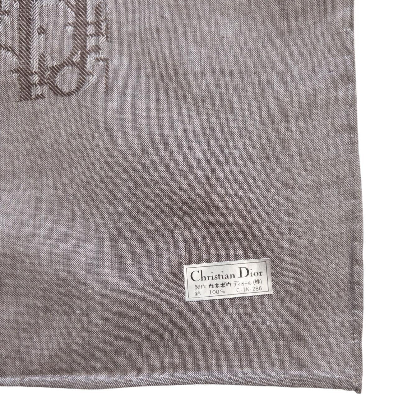 Dior Vintage Christian Dior Silk Monogram Scarf Size ONE SIZE - 3 Thumbnail