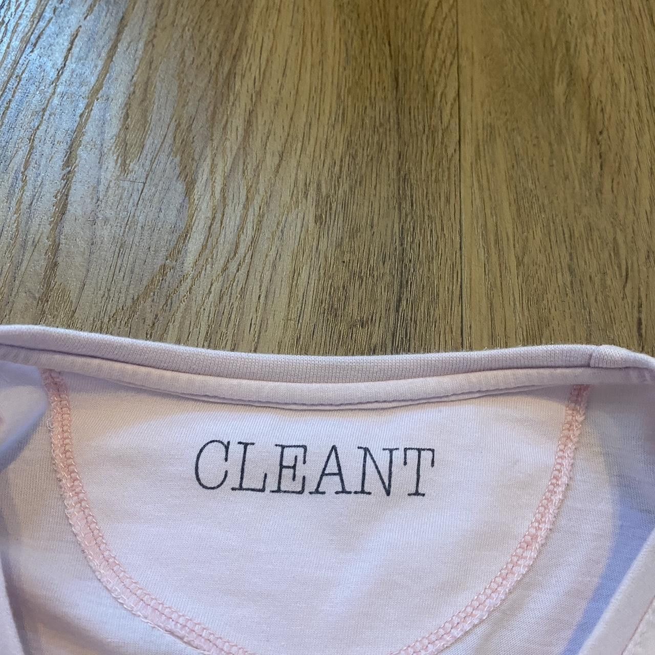 Other CLEANT white Pink long sleeve tee with black lightning Size US S / EU 44-46 / 1 - 4 Thumbnail