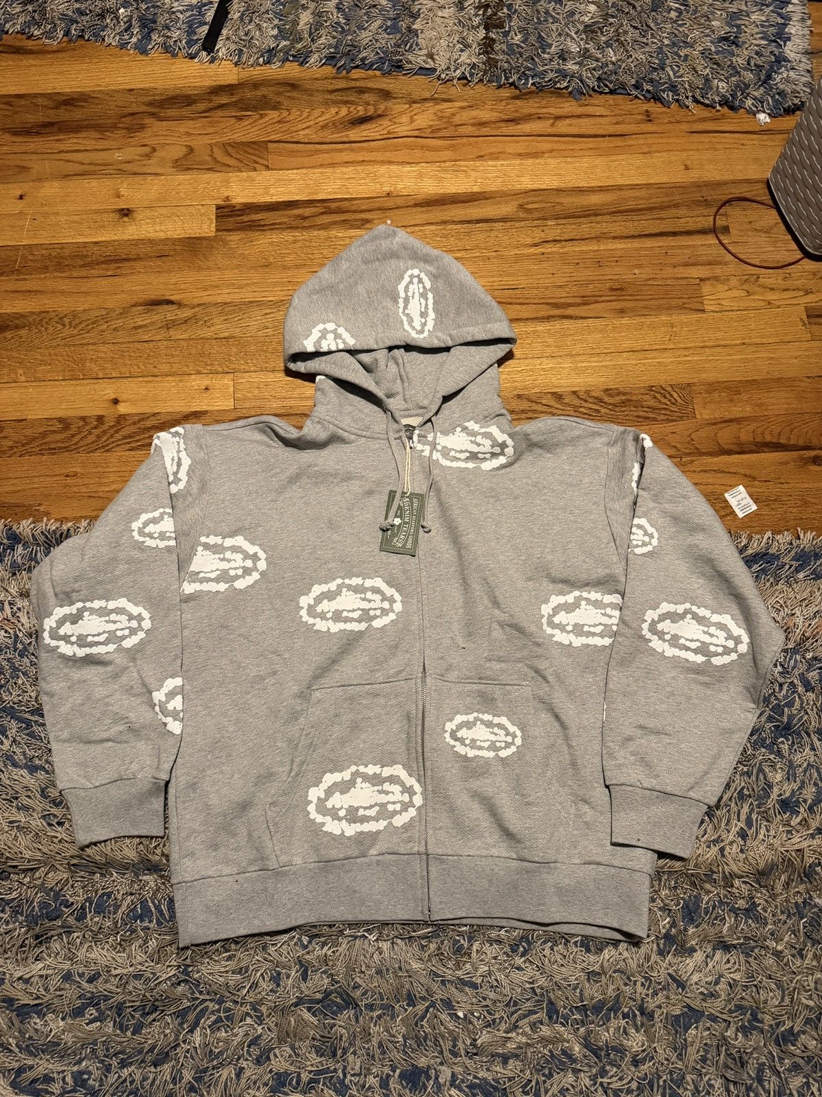 Corteiz Zip Hoodie XL Grey 希少 最終価格 HMP THERMAL ZIP HOODIE [HEATHER GREY] – CRTZRTW