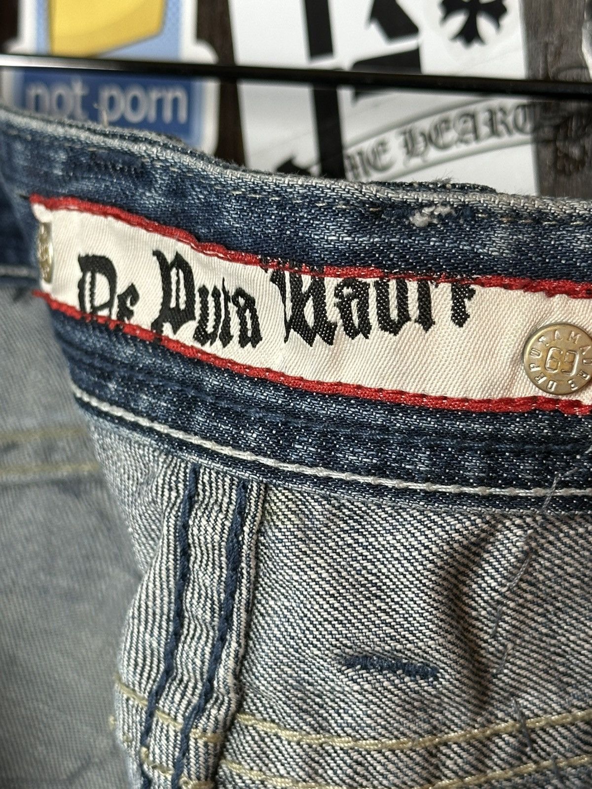 Other De Puta Madre 2007 Fuck-Pedophilia Jeans Size US 32 / EU 48 - 20 Thumbnail
