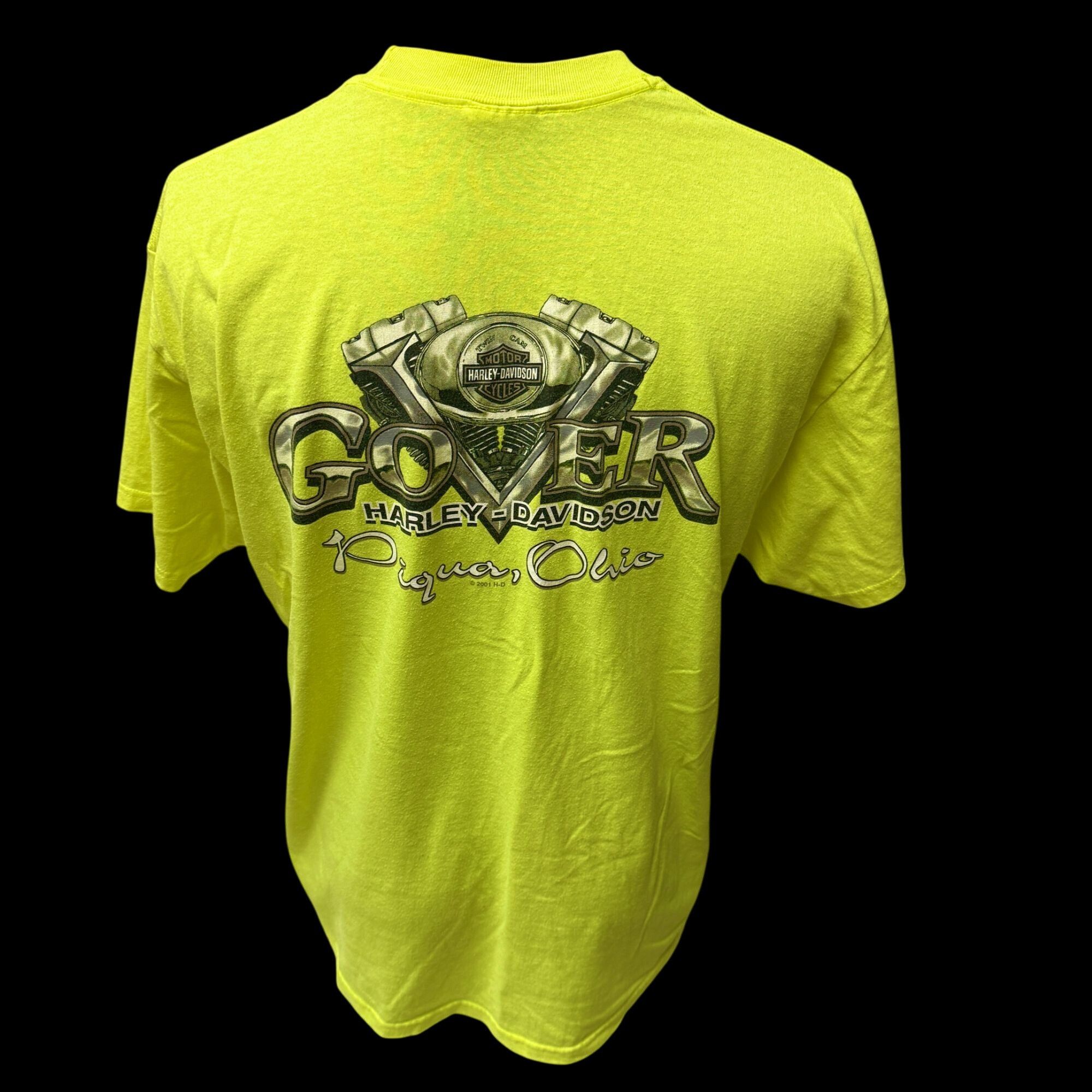 Harley Davidson Harley Davidson TWIN CAM Motorcycle NEON Piqua Ohio 50/50 T Size US XL / EU 56 / 4 - 4 Thumbnail