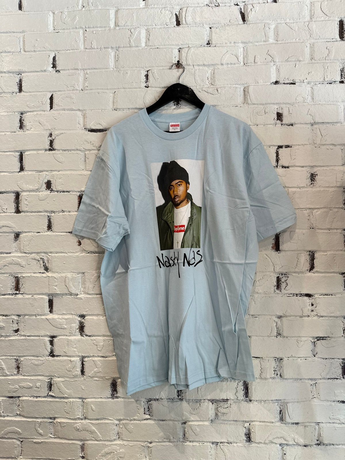 Nas × Supreme Supreme Nas Photo T-Shirt Size XL Brand New Size US XL / EU 56 / 4 - 1 Thumbnail