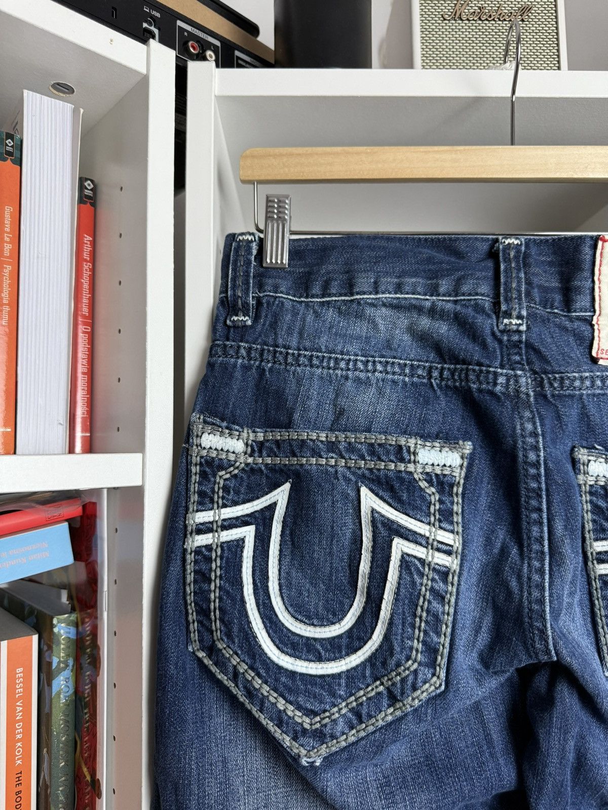 True Religion × Vintage VIntage y2k True Religion bobby super T baggy denim pants 31 Size US 31 - 5 Thumbnail