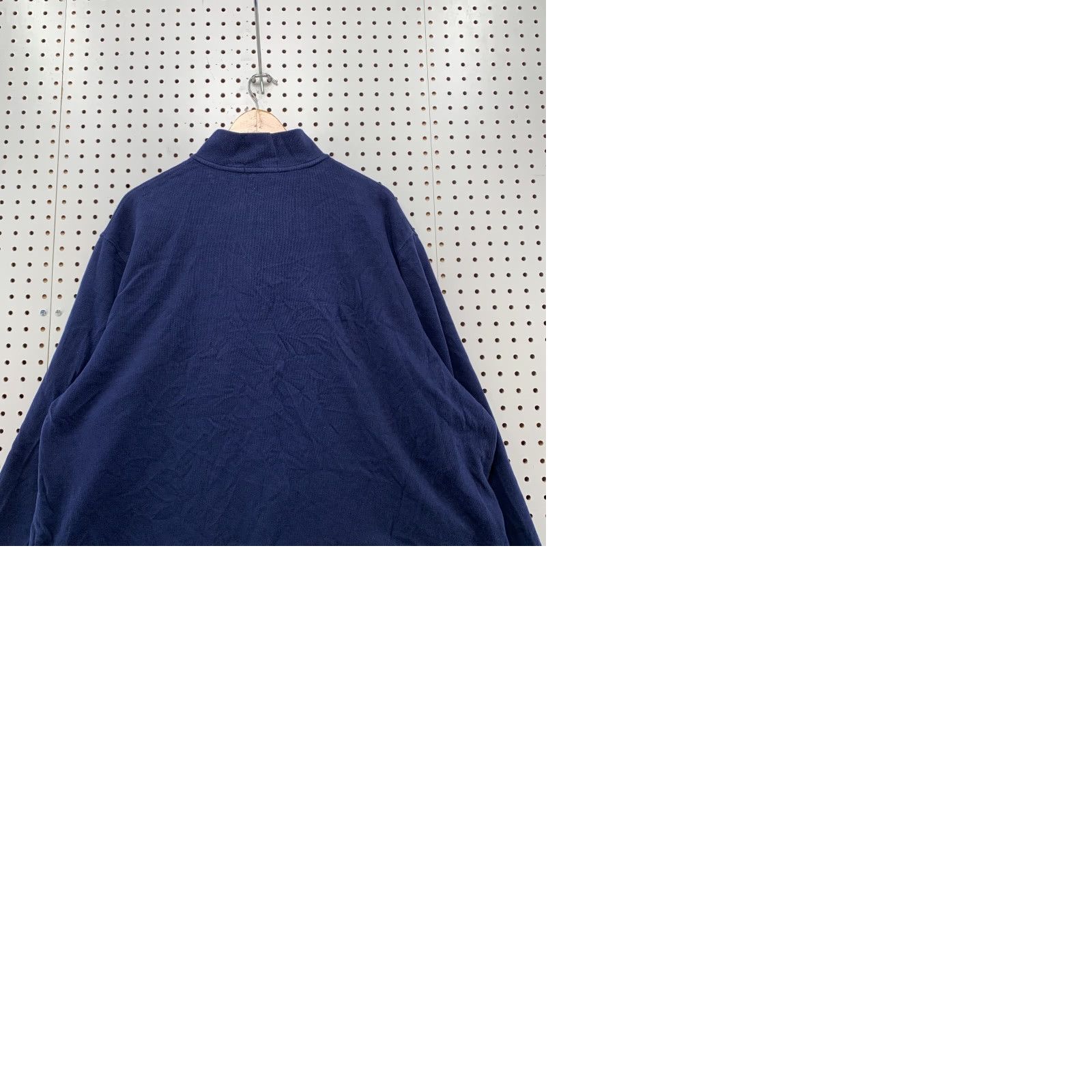 Polo Ralph Lauren Polo Ralph Lauren 1/4 Zip Sweater Men 2XL Blue Pony Preppy Casual Thread Knit Mock Neck Pullover Size US XXL / EU 58 / 5 - 9 Thumbnail