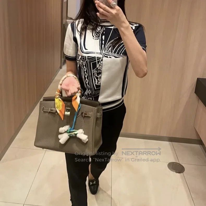 Other Hermes Color-blocked button loop knit top Size XS / US 0-2 / IT 36-38 - 7 Thumbnail