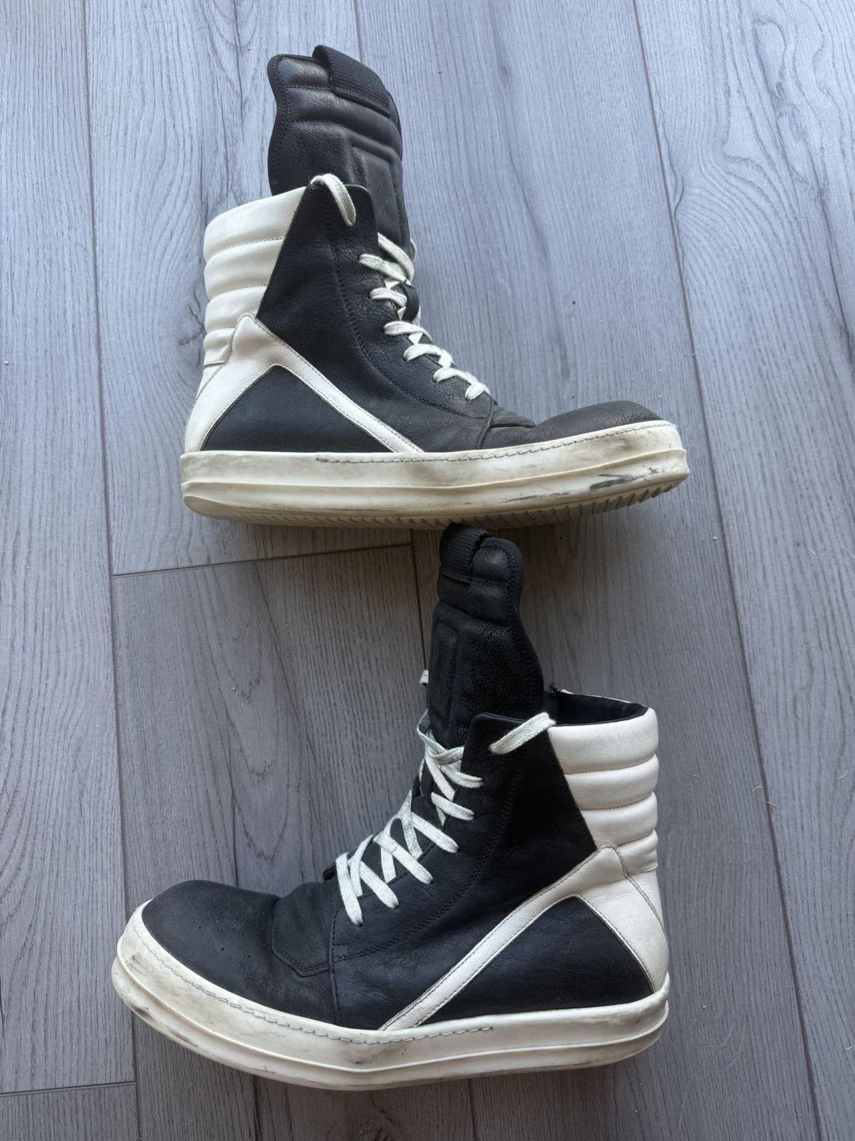 Rick Owens Rick Owens Geobaskets Size US 9.5 / EU 42-43 - 4 Thumbnail