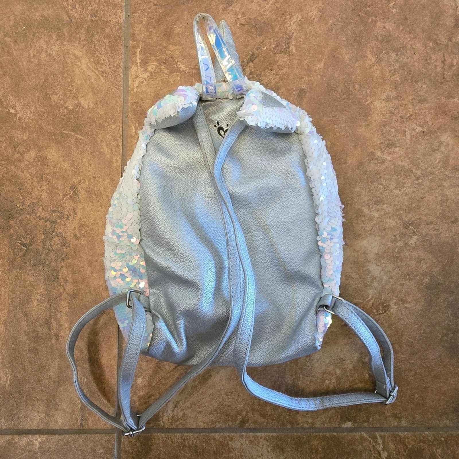 Other Iridescent Sequined Justice Mini Backpack Size ONE SIZE - 2 Thumbnail