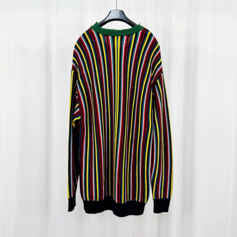 Balenciaga Balenciaga Colorful embroidered letter knit sweater Size US S / EU 44-46 / 1 - 2 Thumbnail