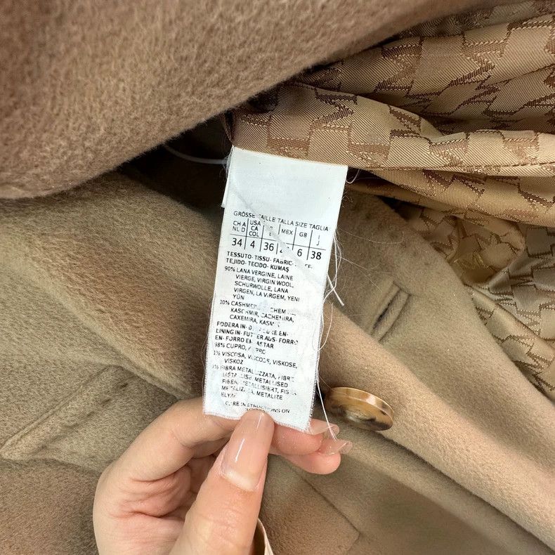 Max Mara Max Mara Classic camel coat Size L / US 10 / IT 46 - 5 Thumbnail