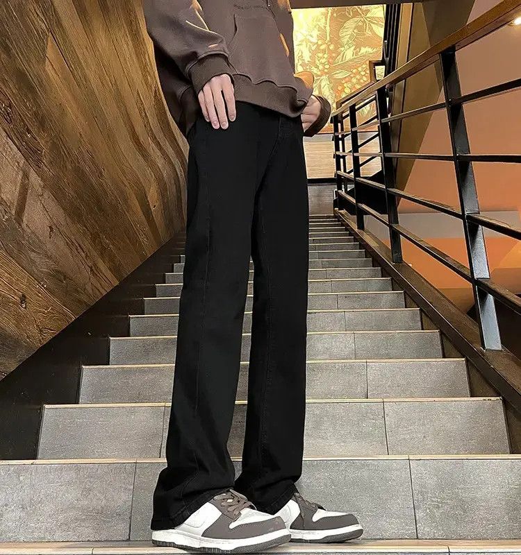 Japanese Brand Straight slim fit micro flared jeans Size US 30 / EU 46 - 3 Thumbnail