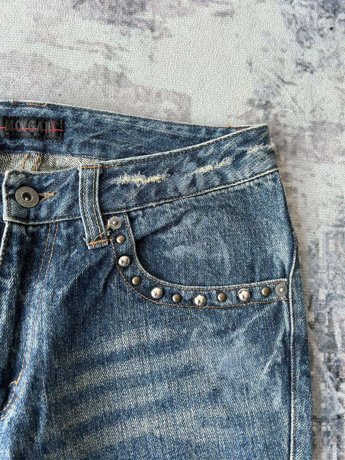 If Six Was Nine Morgan Homme Flared Jeans Size US 28 / EU 44 - 7 Thumbnail