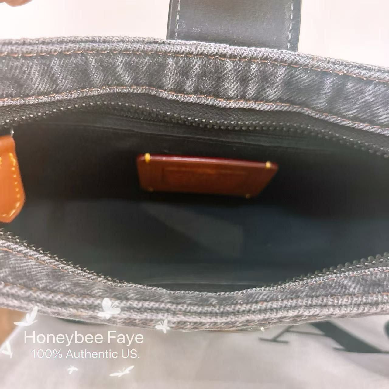 Coach Eliza Shoulder Bag In Signature Denim CAK45 Size ONE SIZE - 5 Thumbnail