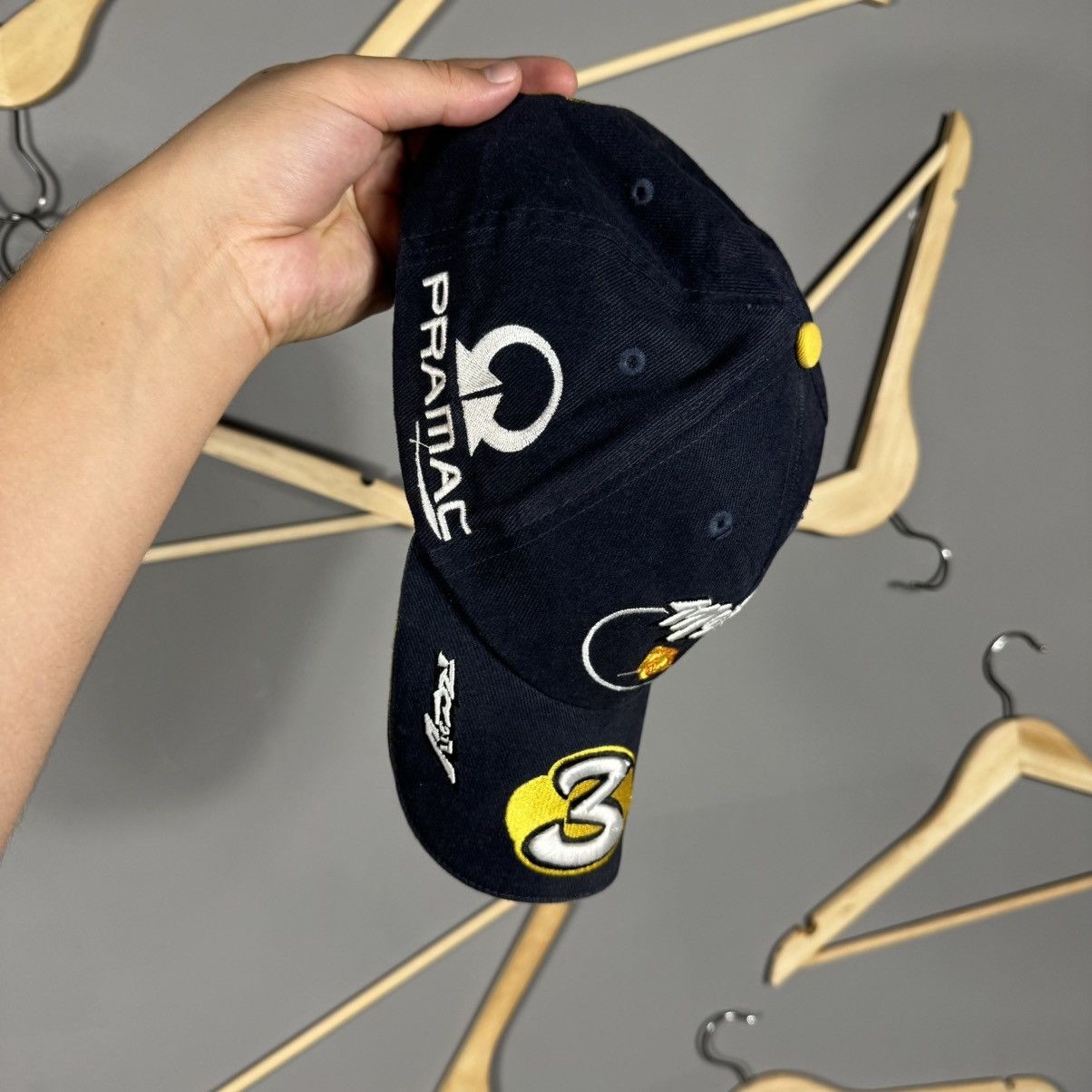 NASCAR Daring Max 3 Moto Racing Cap Size ONE SIZE - 2 Thumbnail