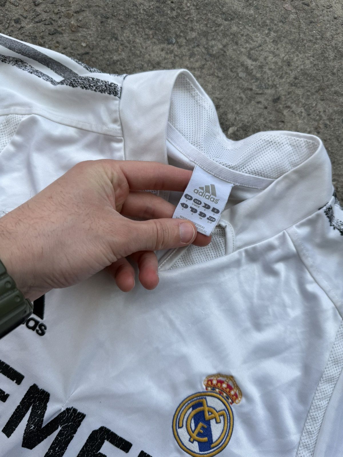 Adidas Vintage Y2K Real Madrid Adidas 2004 Blokecore Soccer Jersey Size US S / EU 44-46 / 1 - 5 Thumbnail