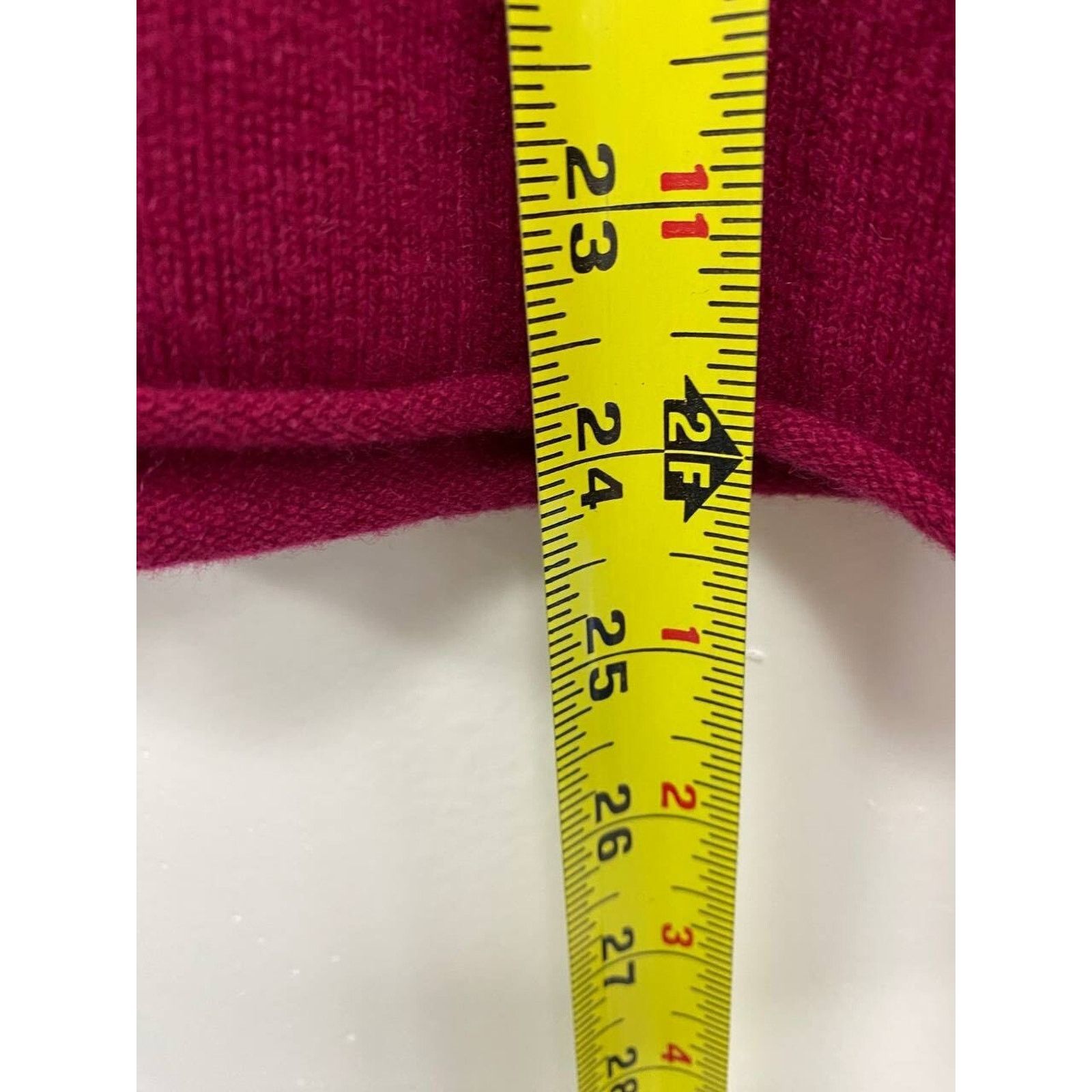 Magaschoni Magaschoni Women Cashmere Magenta Sweater Size Large A000482 Size L / US 10 / IT 46 - 3 Thumbnail