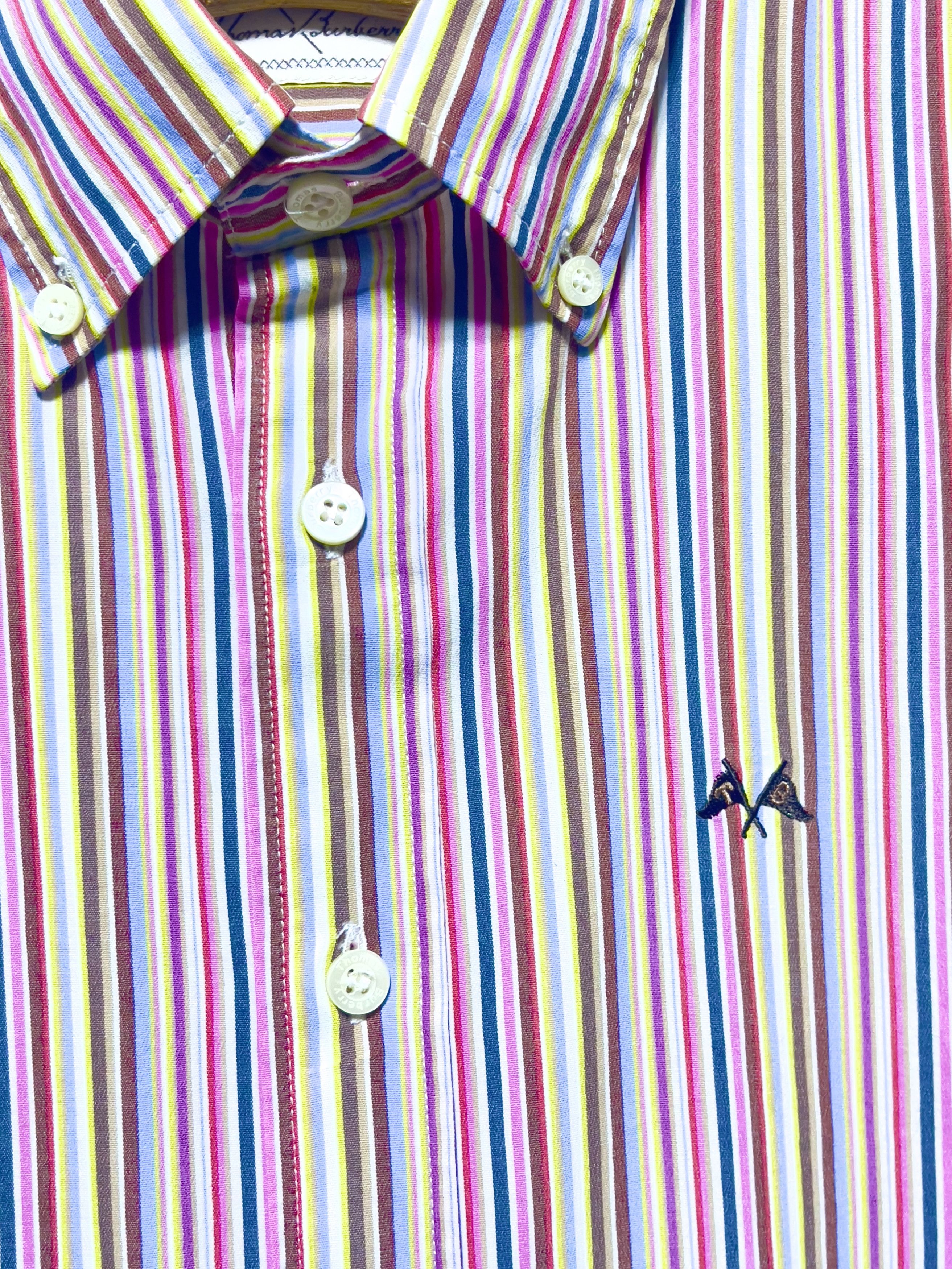 Burberry 🔥 Tb Burberry striped shirt L size multicolored Size US L / EU 52-54 / 3 - 5 Thumbnail