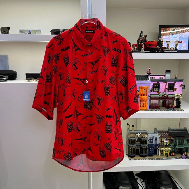 Balenciaga Balenciaga Paris Eiffel Tower Arc de Triomphe Element Print Size US XXS / EU 40 - 1 Thumbnail
