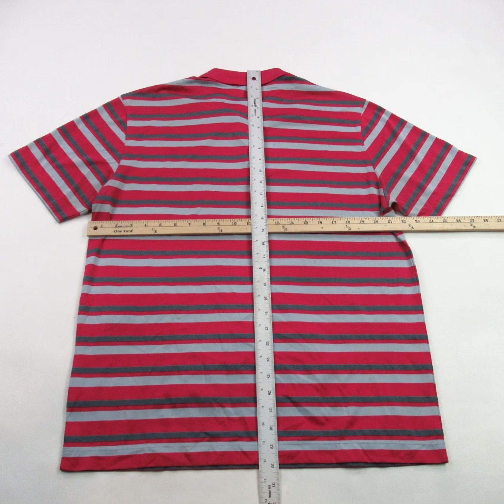 Nike Nike Shirt Mens Large Short Sleeve Golf Lightweight Dri-FIT Stripes Outdoors Tour Polo Size US L / EU 52-54 / 3 - 4 Thumbnail