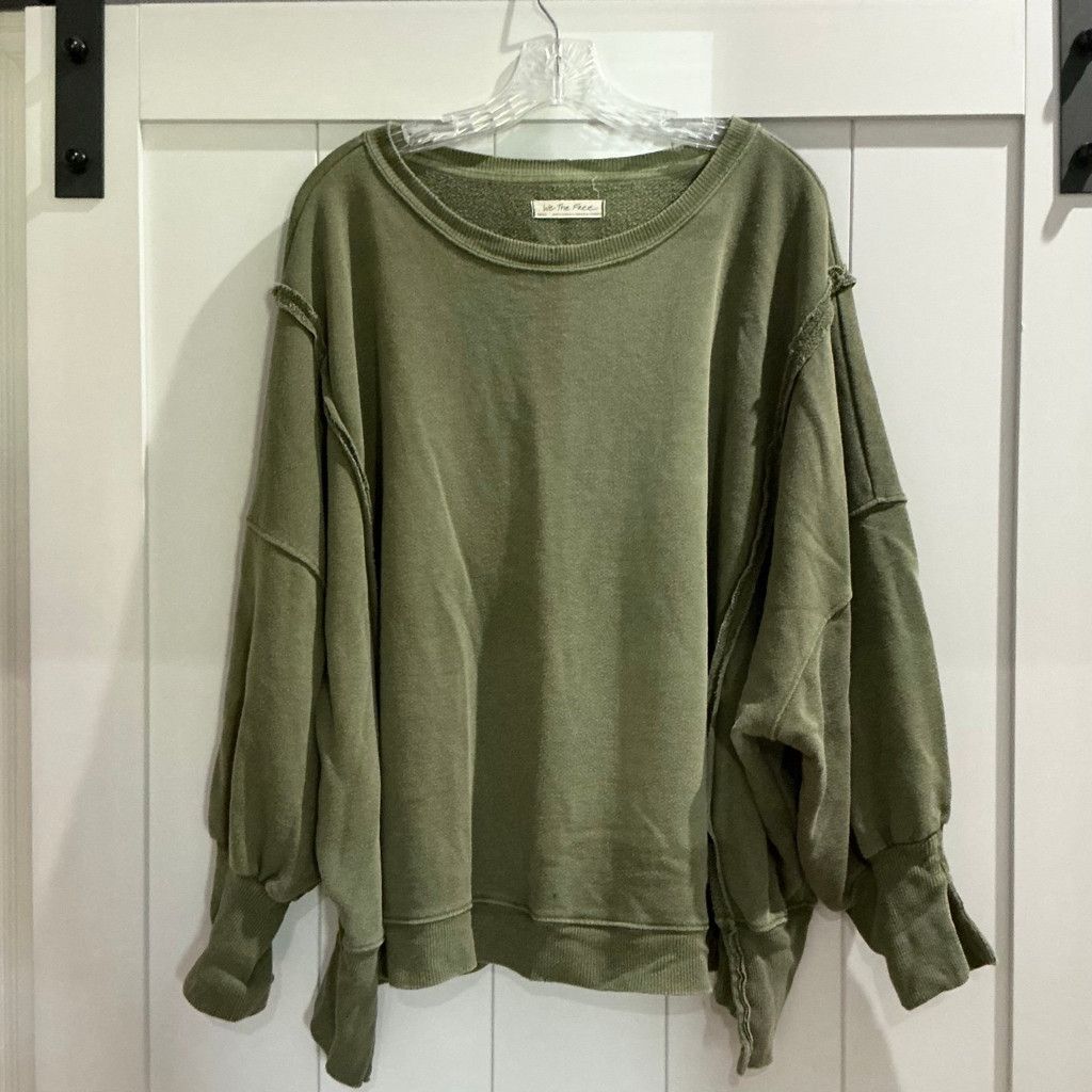 Free People Free People We The Free Camden Sweatshirt Adventurer Small Size S / US 4 / IT 40 - 2 Thumbnail