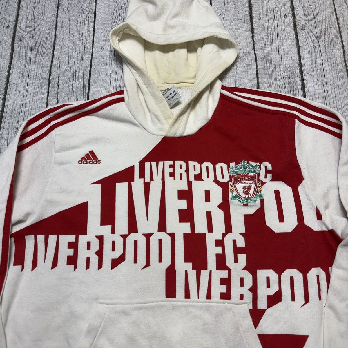 Adidas Liverpool hoodie Size US XL / EU 56 / 4 - 3 Thumbnail