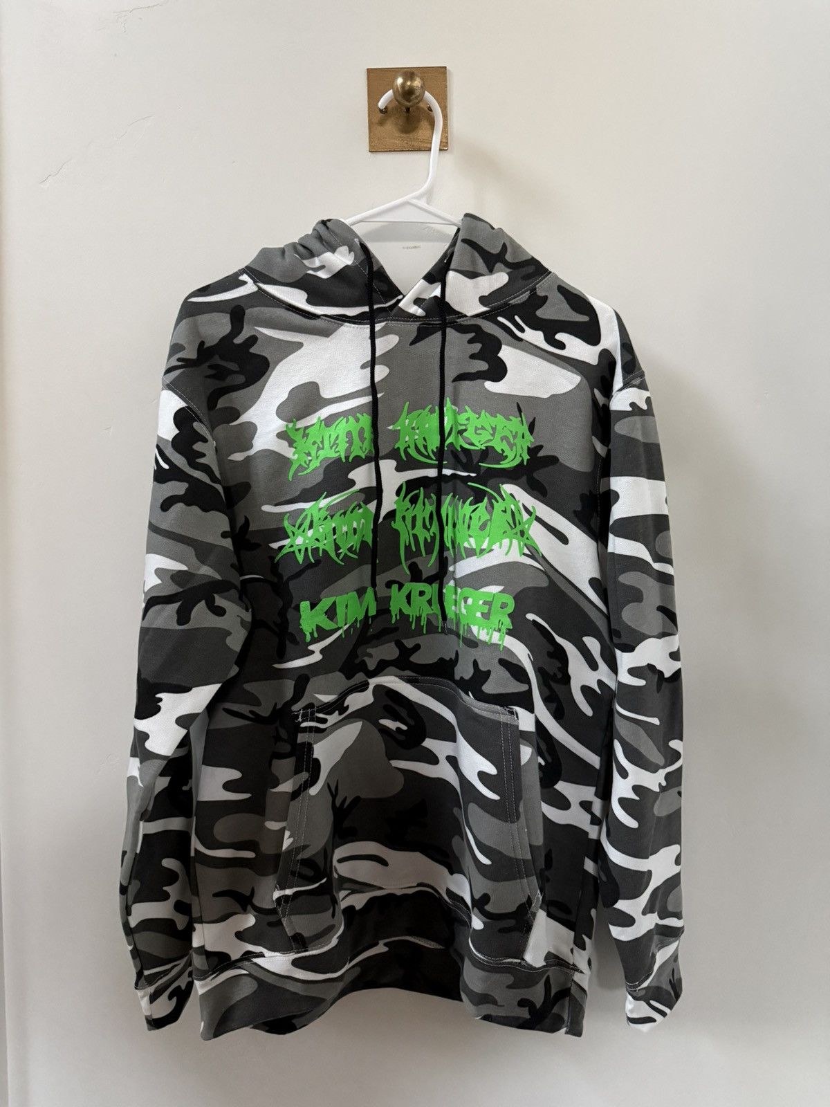 Kim Krueger 🟩 Kim Krueger Camo Hoodie 🟩 Size US M / EU 48-50 / 2 - 1 Thumbnail
