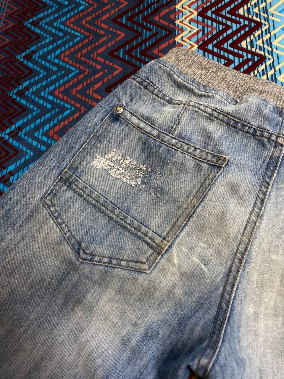 No Fear Denim Shorts jorts baggy cargo carpenter jnco style Size US 30 / EU 46 - 12 Thumbnail