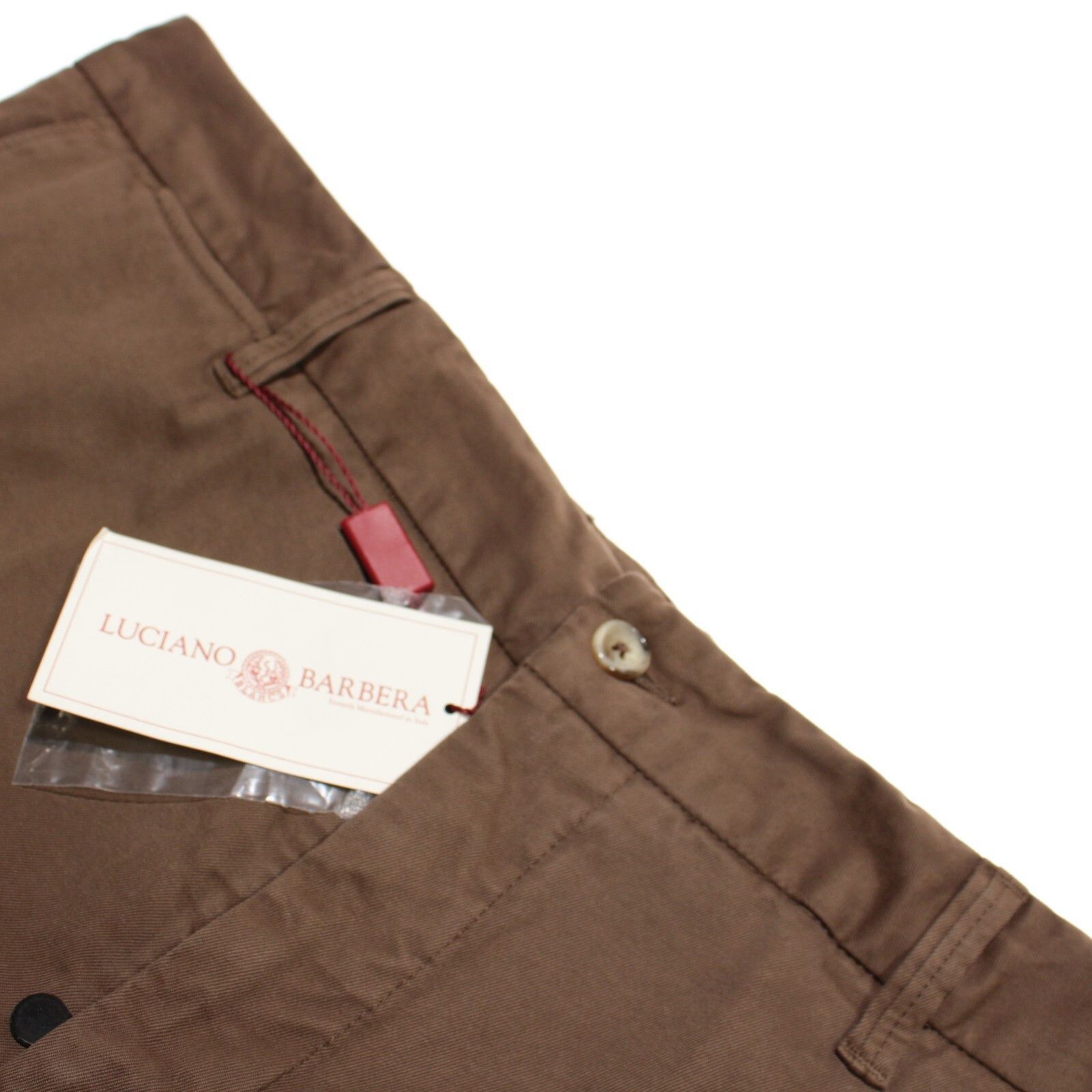 Luciano Barbera Luciano Barbera New with tags Chino Size 40 US In Brown Size US 40 / EU 56 - 1 Thumbnail