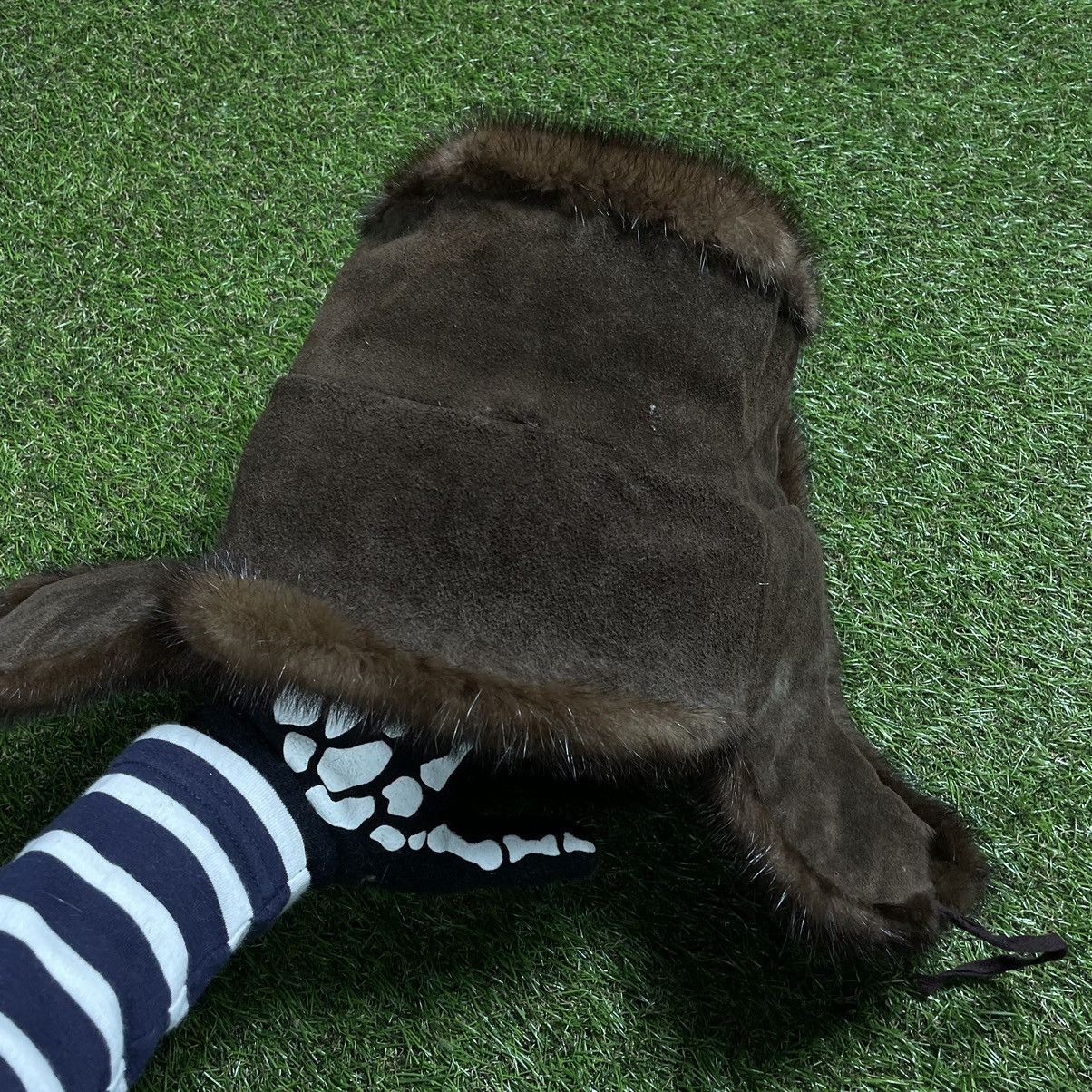 Vintage Vintage Y2K Fuzzy Beanie Skeleton Hand Alt Grunge Boxy OS Size ONE SIZE - 3 Thumbnail