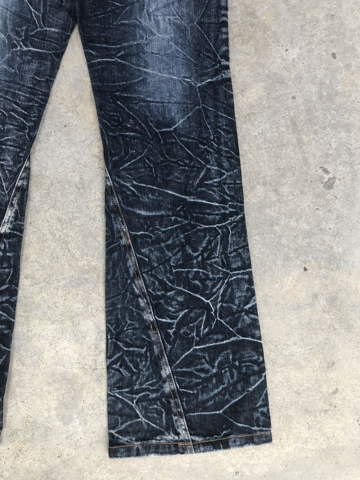 If Six Was Nine Japanese Nylaus Flared Jeans Distressed Jeans Size US 30 / EU 46 - 12 Thumbnail