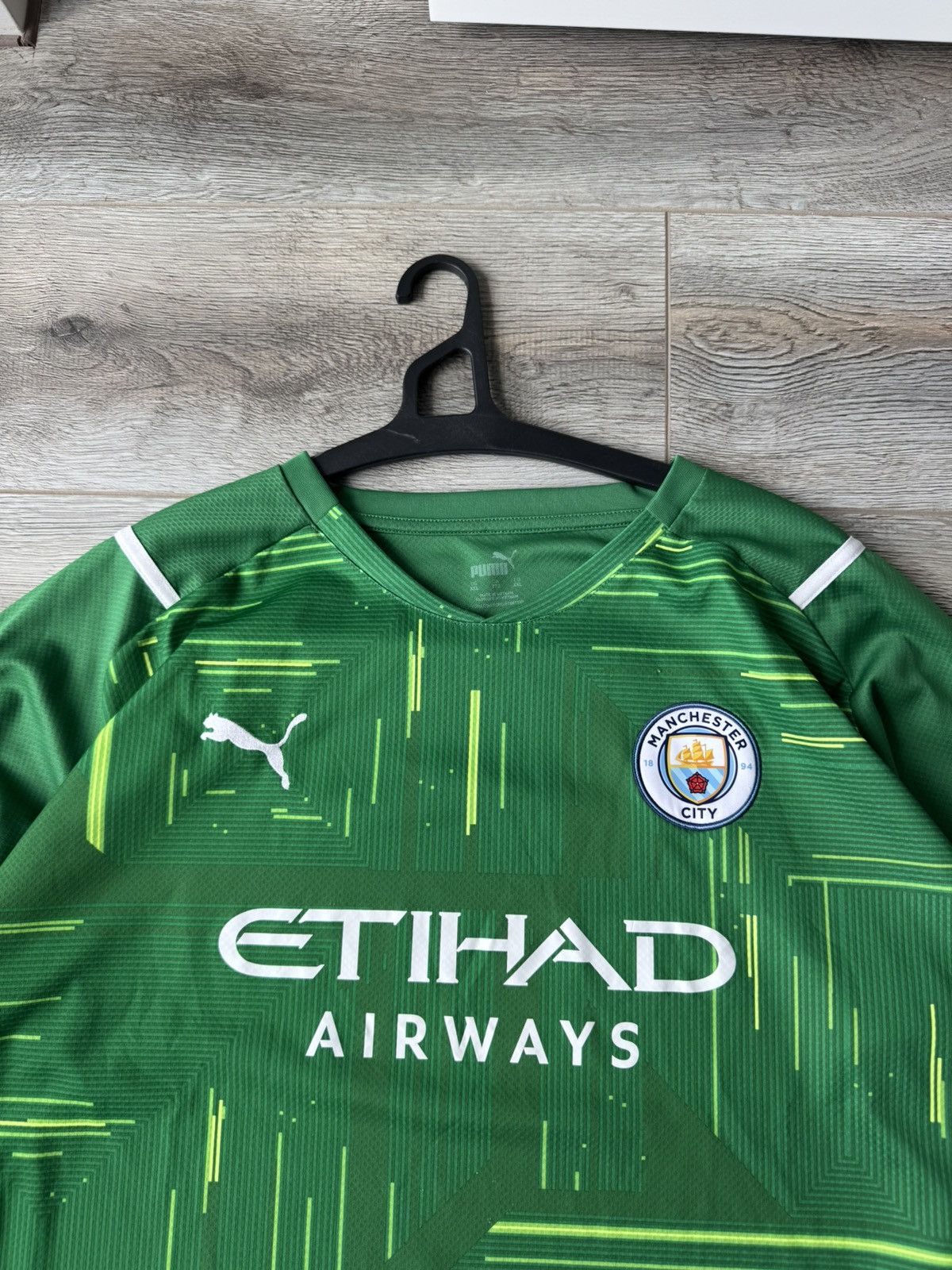 Puma PUMA Manchester City 2021-22 Long Sleeve Jersey Size US XXL / EU 58 / 5 - 5 Thumbnail