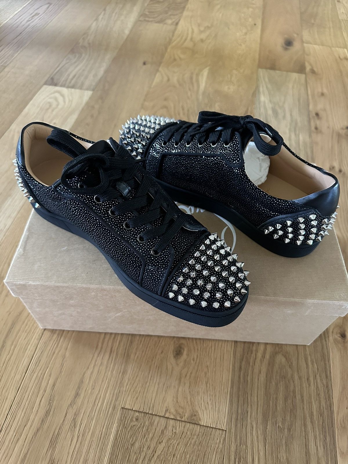 Christian Louboutin Seavaste 2 Flat Suede Size US 8.5 / EU 41-42 - 1 Thumbnail