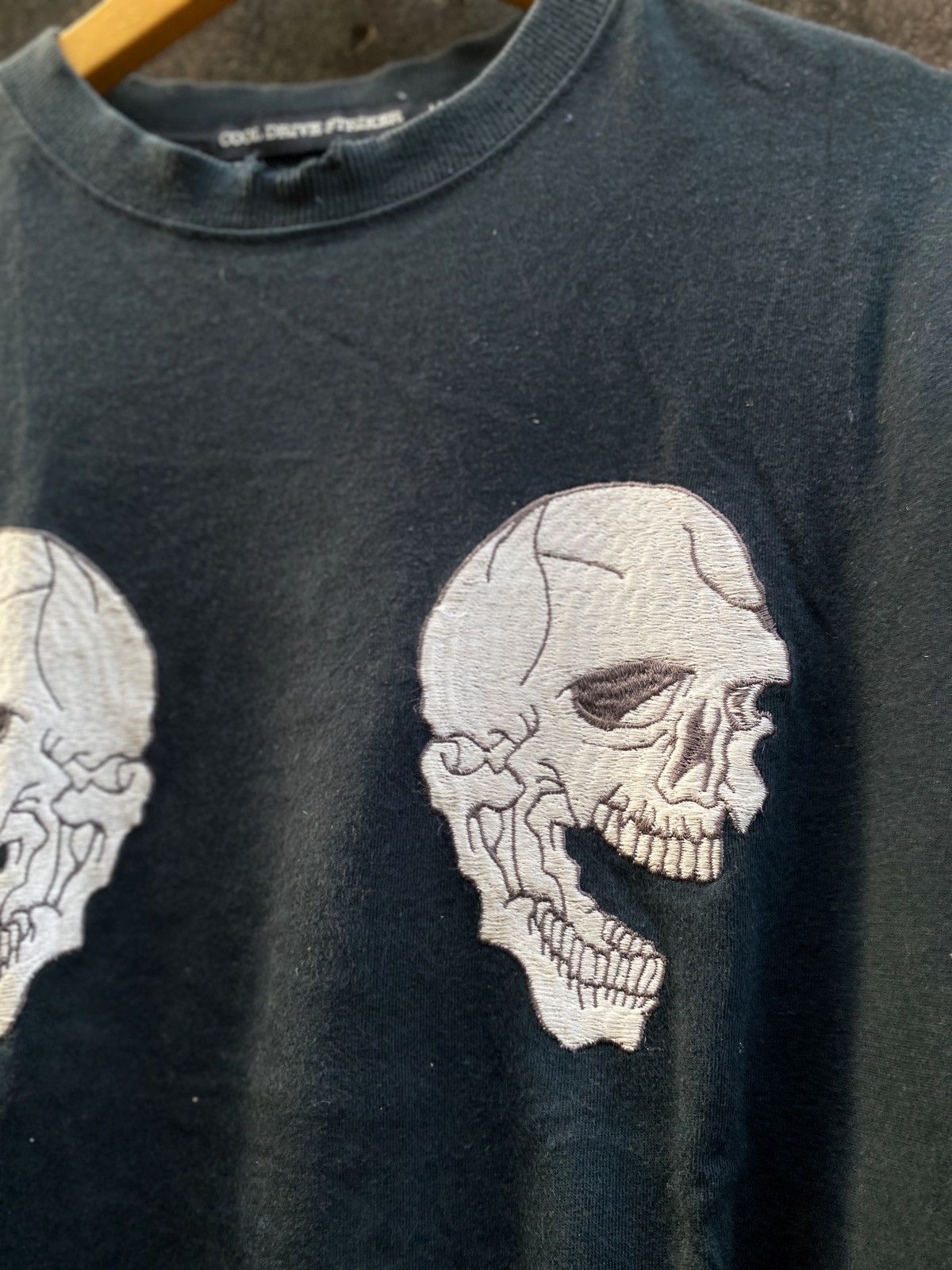 If Six Was Nine Cool Driver Striker Double Skull Gothic Punk number nine sty Size US M / EU 48-50 / 2 - 3 Thumbnail