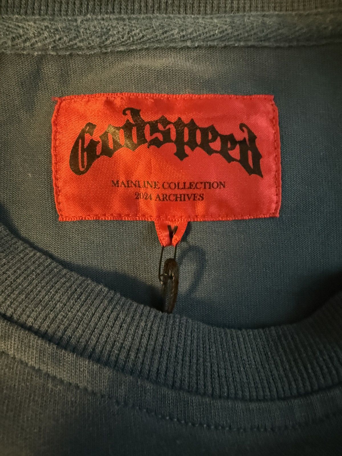 Godspeed Godspeed tshirt long sleeve sz M Size US M / EU 48-50 / 2 - 3 Thumbnail