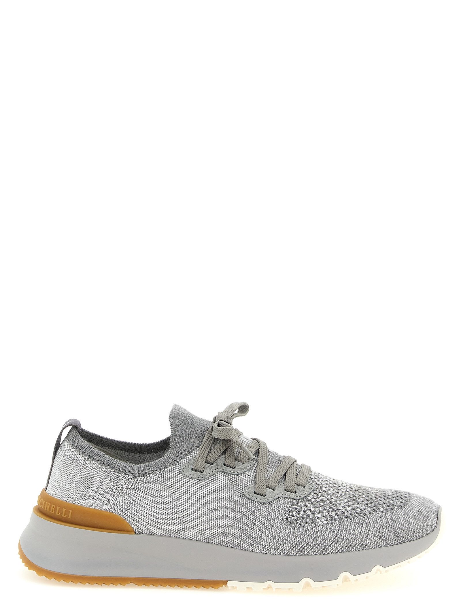 Brunello Cucinelli Knitted Sneakers Size US 7 / EU 40 - 1 Thumbnail