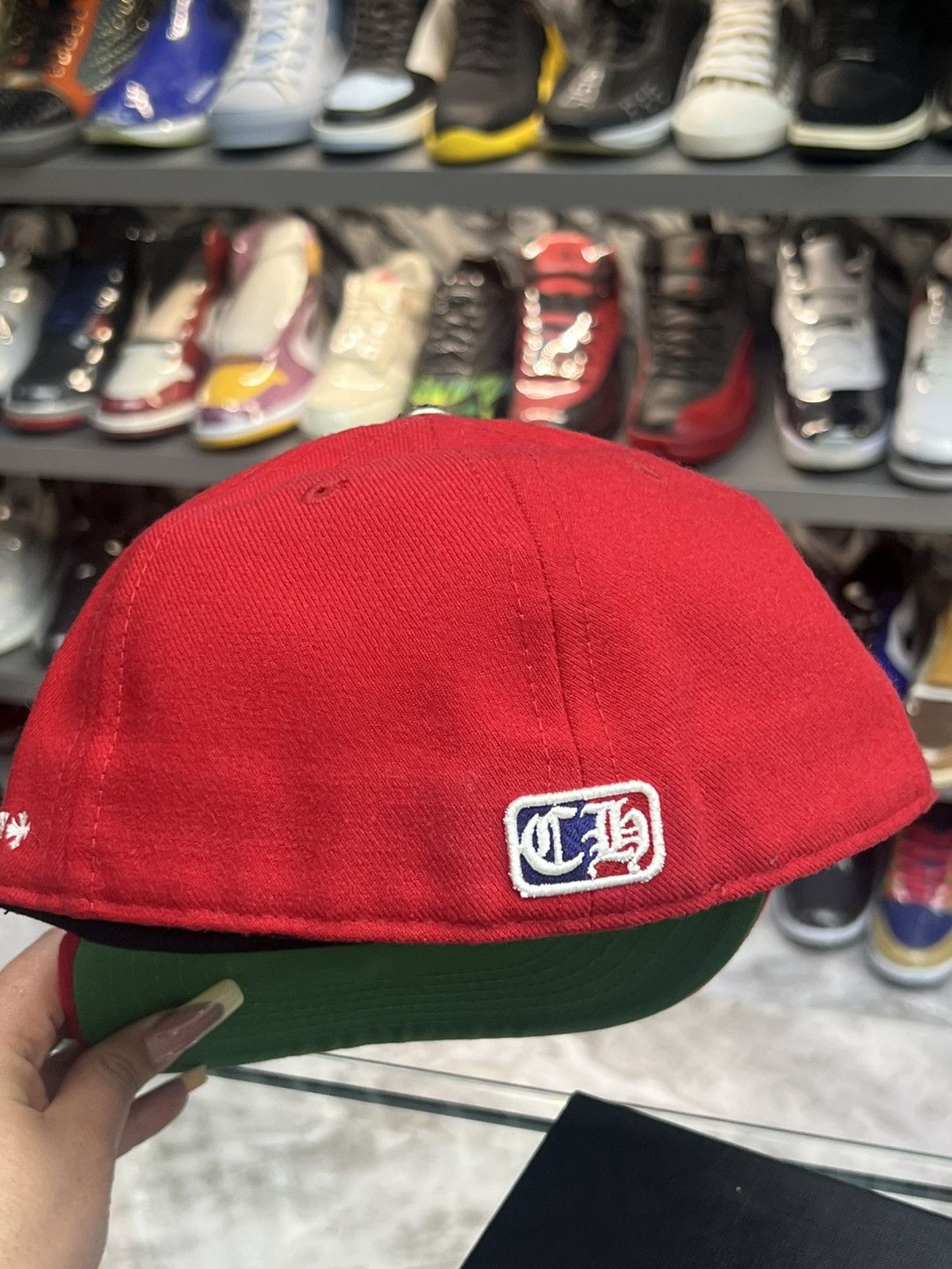 Chrome Hearts Chrome Hearts Red Heart Baseball Cap Size ONE SIZE - 10 Thumbnail