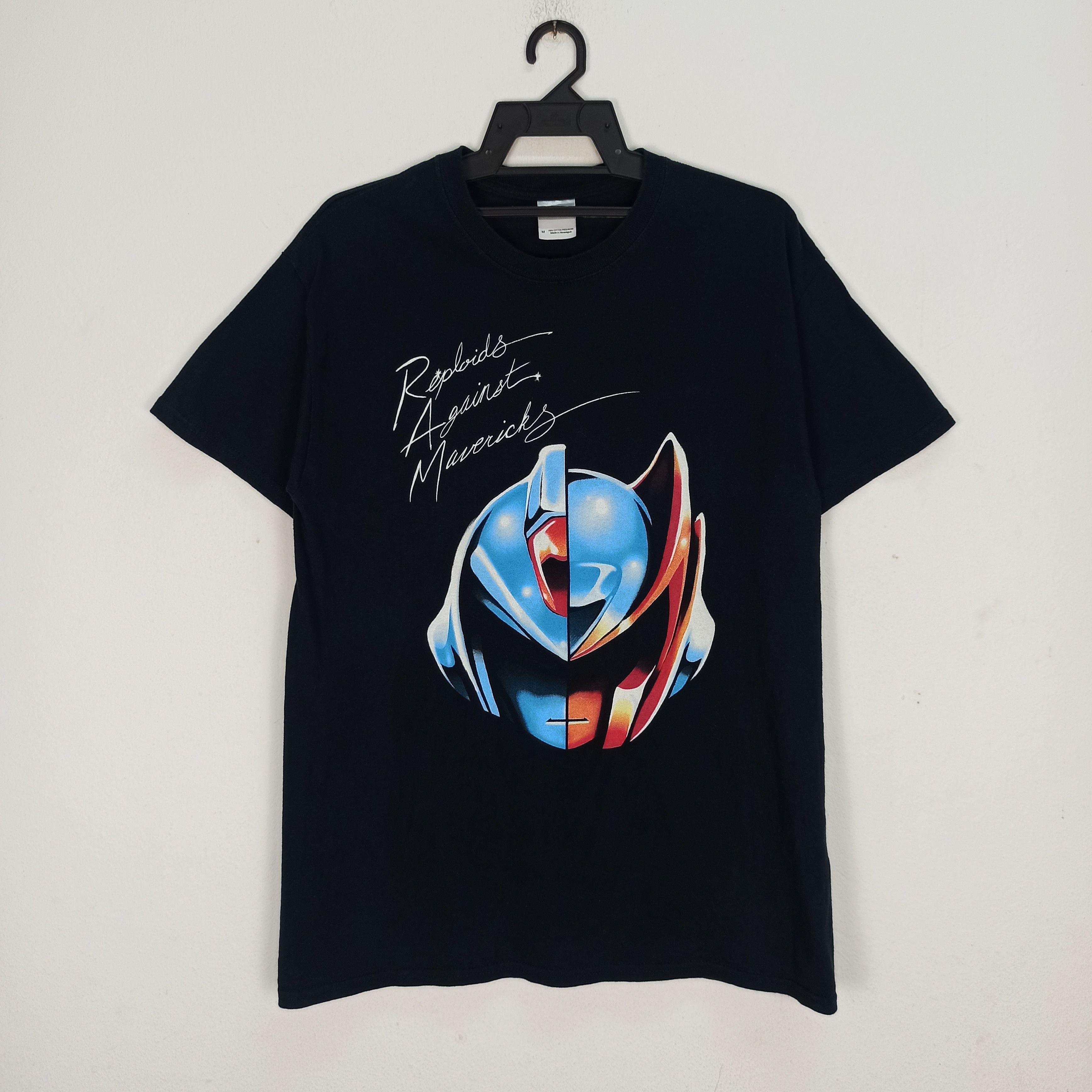 Band Tees Rare Daft Punk X Rockman Promo Tshirt Size US M / EU 48-50 / 2 - 1 Thumbnail