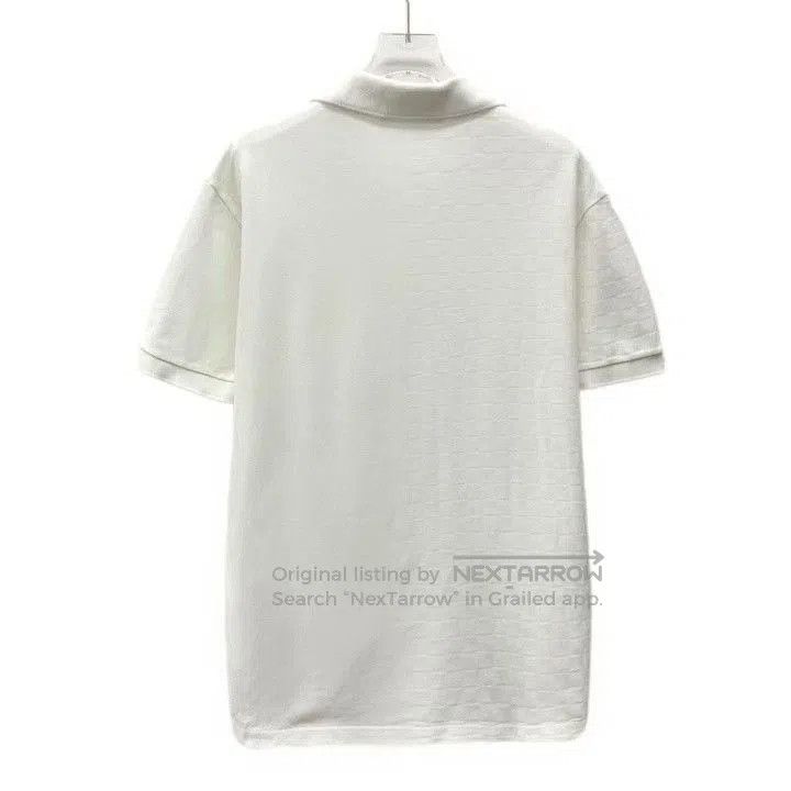 Louis Vuitton Louis Vuitton 2022 White Damier Cotton Polo. Size US L / EU 52-54 / 3 - 2 Thumbnail