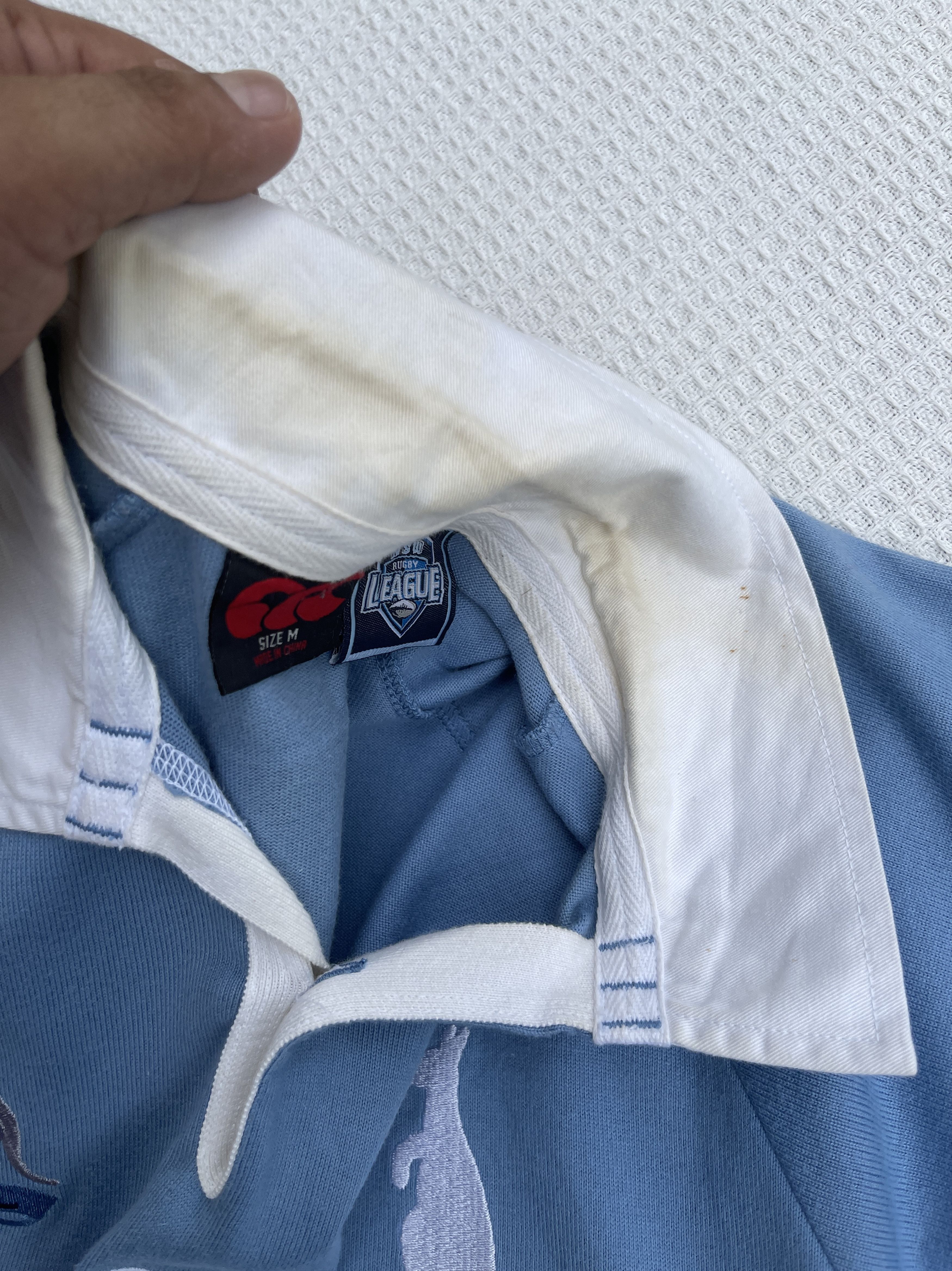Canterbury of New Zealand LastDrop🔥Vtg Canterbury NSW Blue State Of Origin Rugby Shirt Size US M / EU 48-50 / 2 - 18 Thumbnail