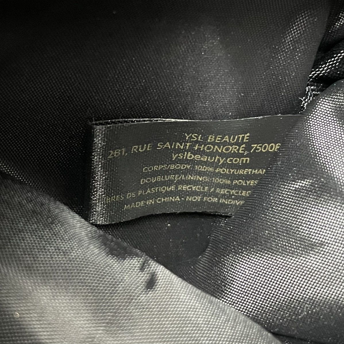 Yves Saint Laurent Yves Saint Laurent YSL Beaute cosmetic bag Size ONE SIZE - 10 Thumbnail