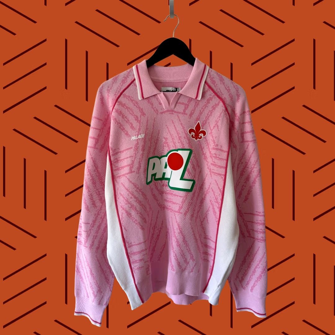 Palace × Umbro Palace x Umbro Jersey - Pink L | Grailed