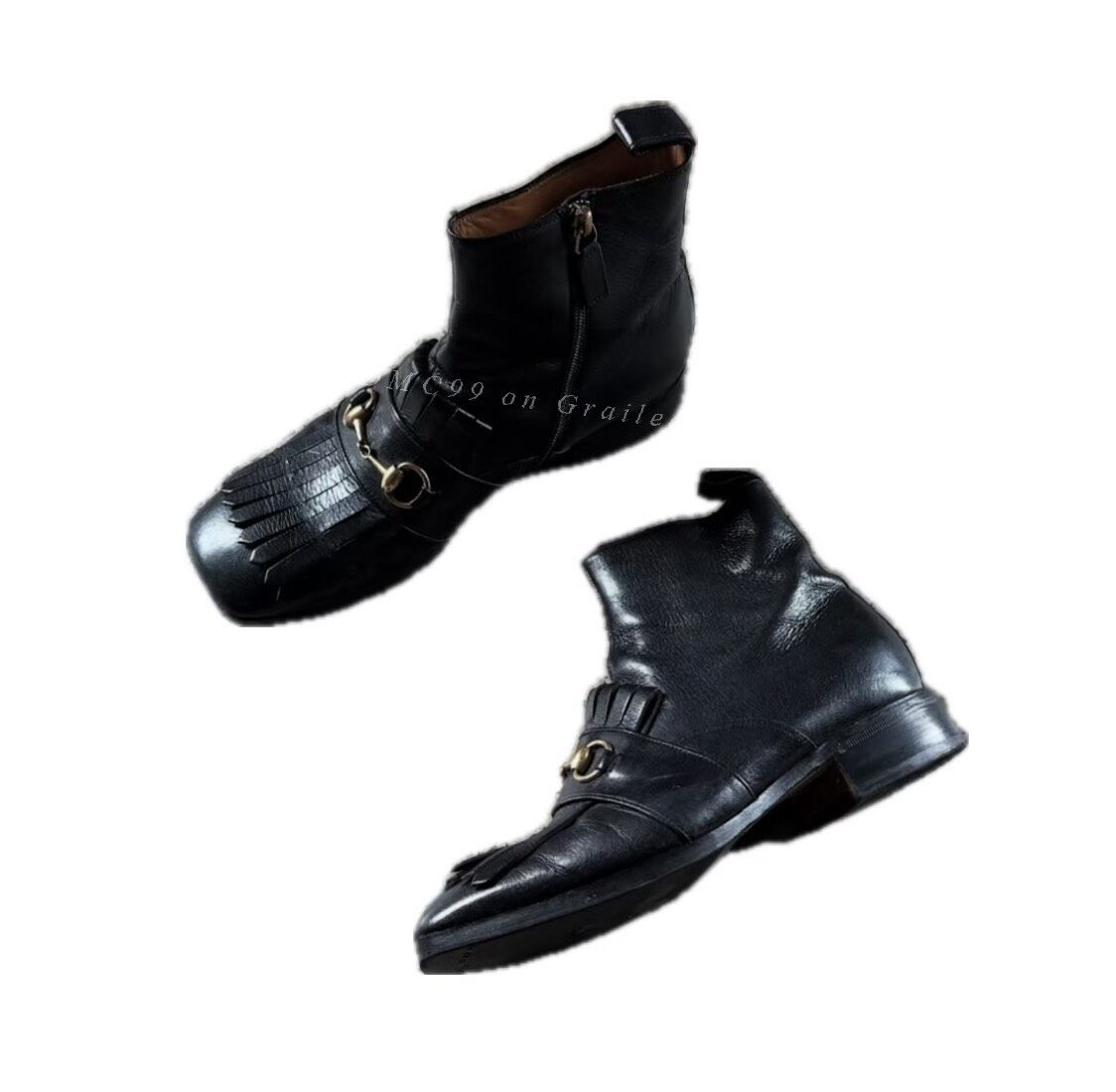 Gucci Vintage Gucci Leather Quentin Boots Size US 8 / EU 41 - 1 Thumbnail