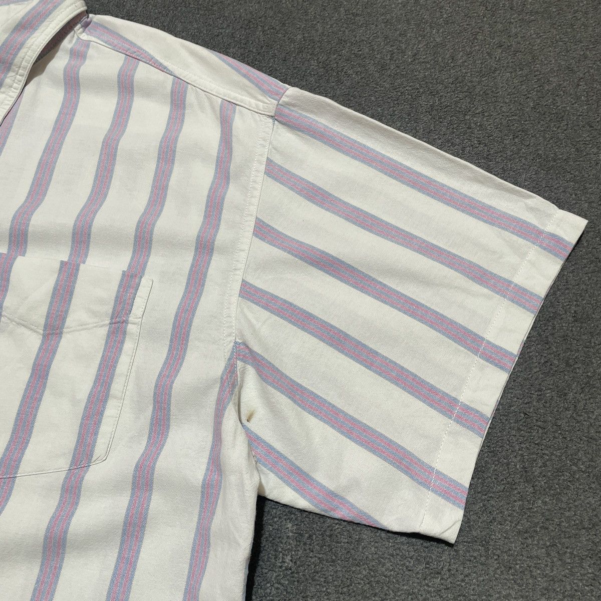 Gap 90s Old Gap USA Stripe Shirt Button Down Size US XL / EU 56 / 4 - 3 Thumbnail