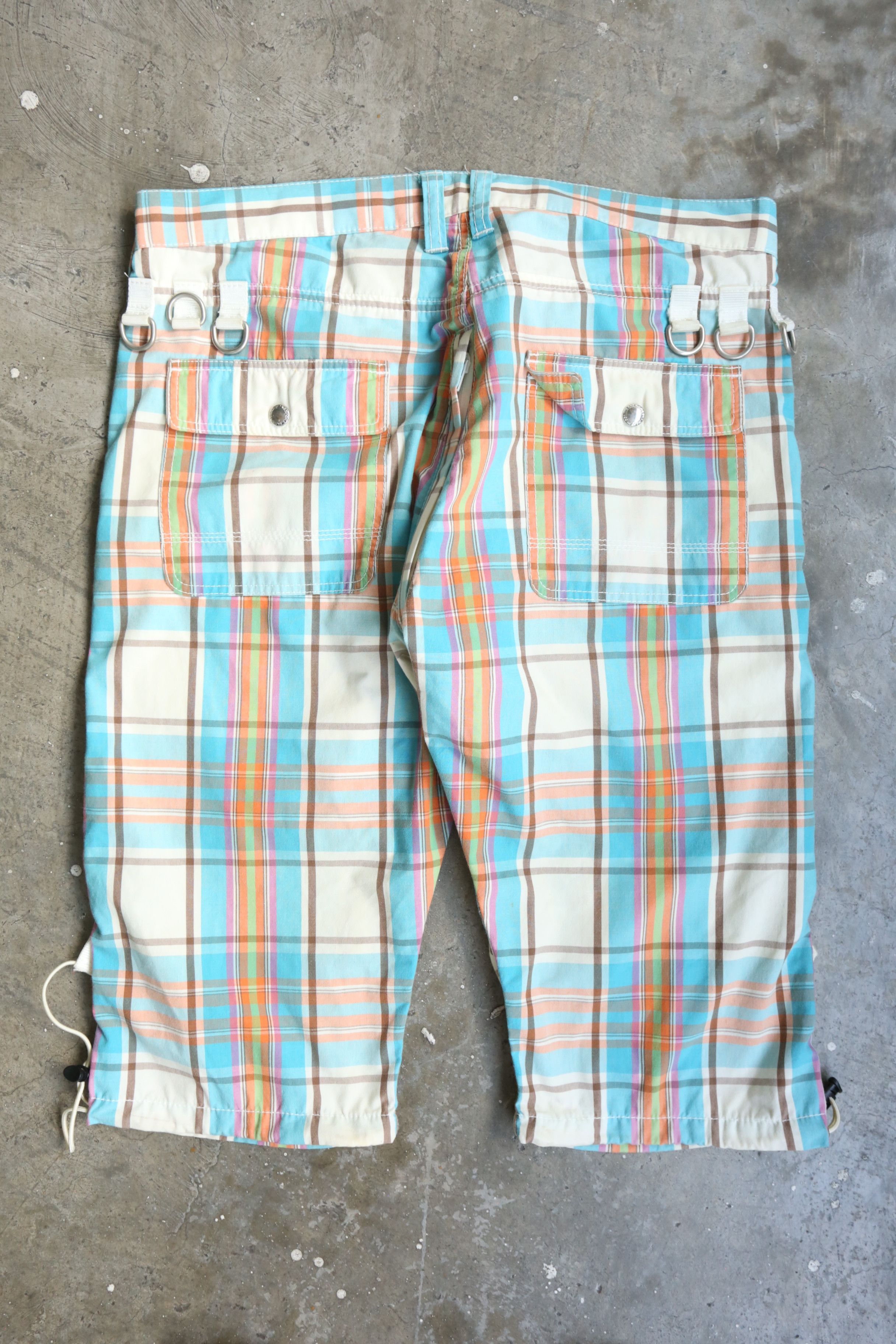 Junya Watanabe Junya Watanabe - S/S 05 - Plaid Climbing Shorts Size US 34 / EU 50 - 4 Thumbnail