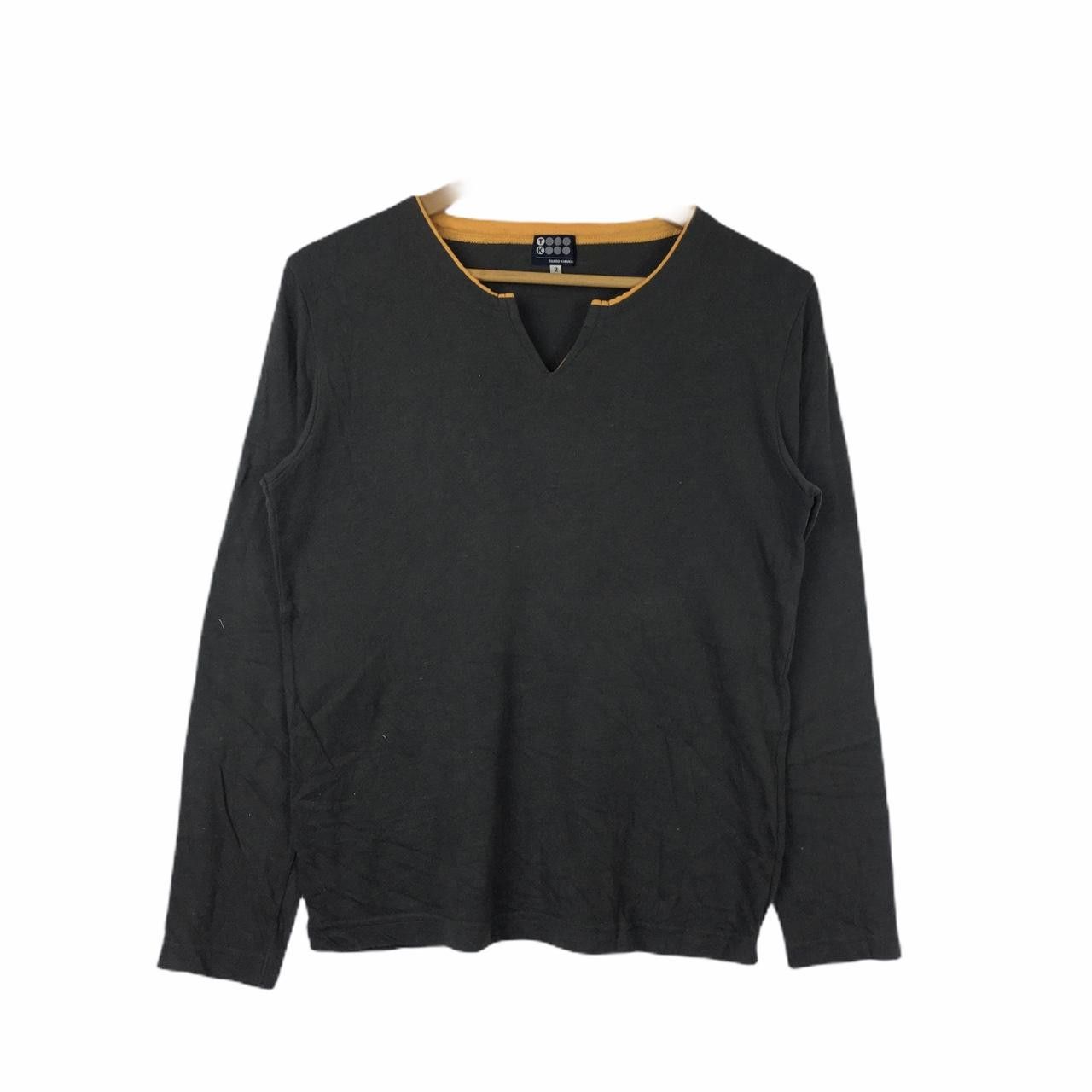 Takeo Kikuchi Vtg TAKEO KIKUCHI Japanese Designer V Neck Sweater Size US M / EU 48-50 / 2 - 1 Thumbnail
