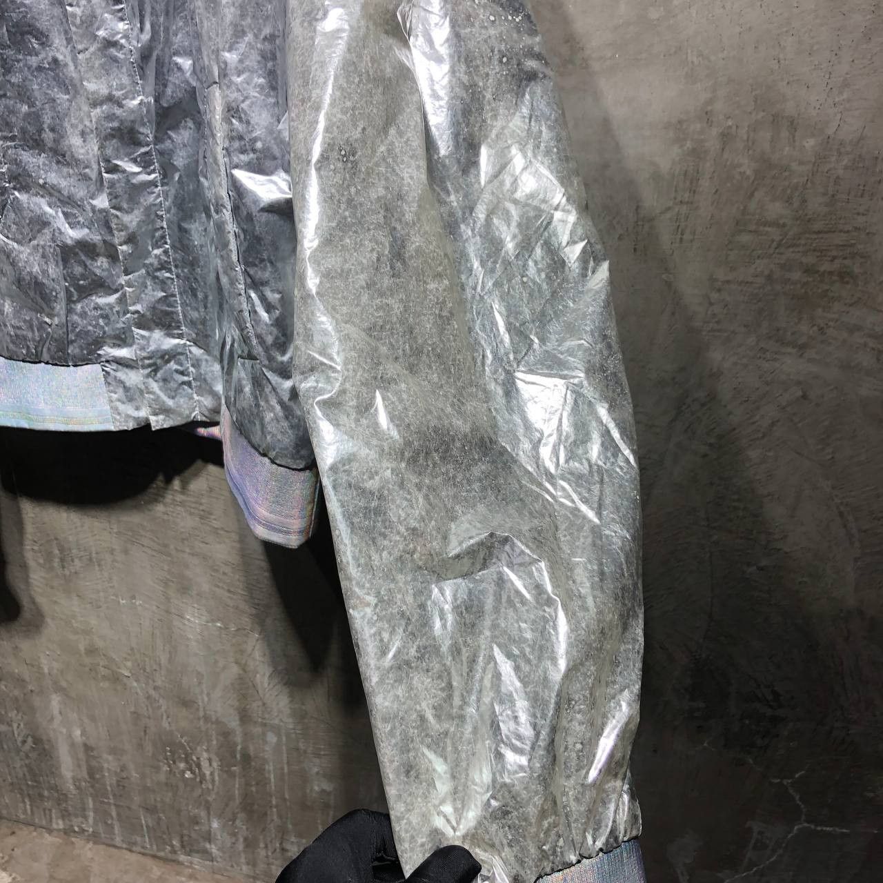 Juun.J Juun.J Silver Foil Bomber jacket Size US M / EU 48-50 / 2 - 7 Thumbnail