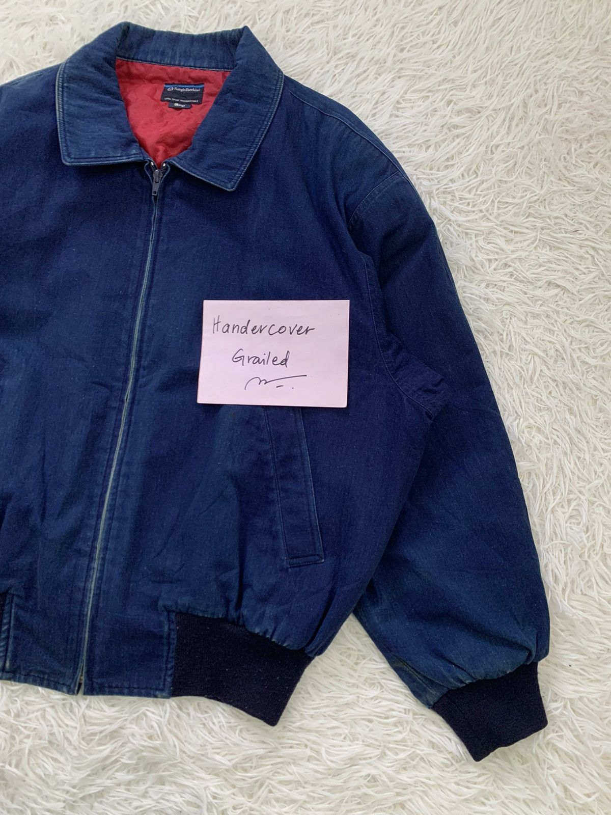 Sergio Tacchini Sergio Tacchini Big Print Logo Bomber Jacket Size US L / EU 52-54 / 3 - 3 Thumbnail