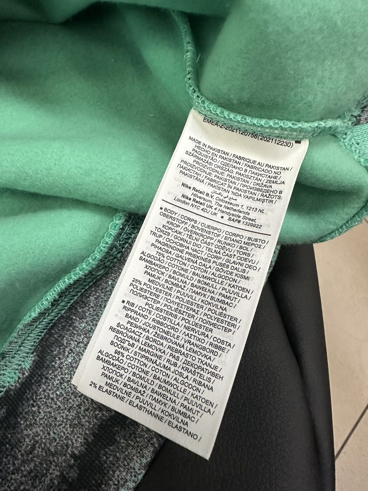 Nike Nike ACG sweatshirt logo rare green mountains size:М,L, XXL Size US L / EU 52-54 / 3 - 6 Thumbnail