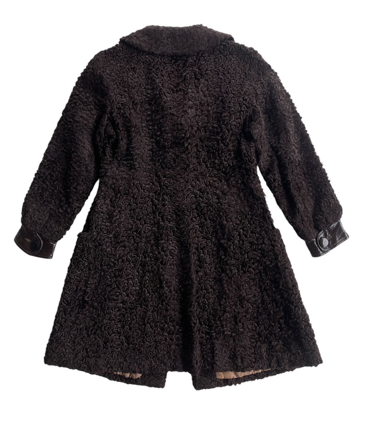 Vintage Vintage Jean Louis Paris Curly Astra Furs Coat Size S / US 4 / IT 40 - 3 Thumbnail