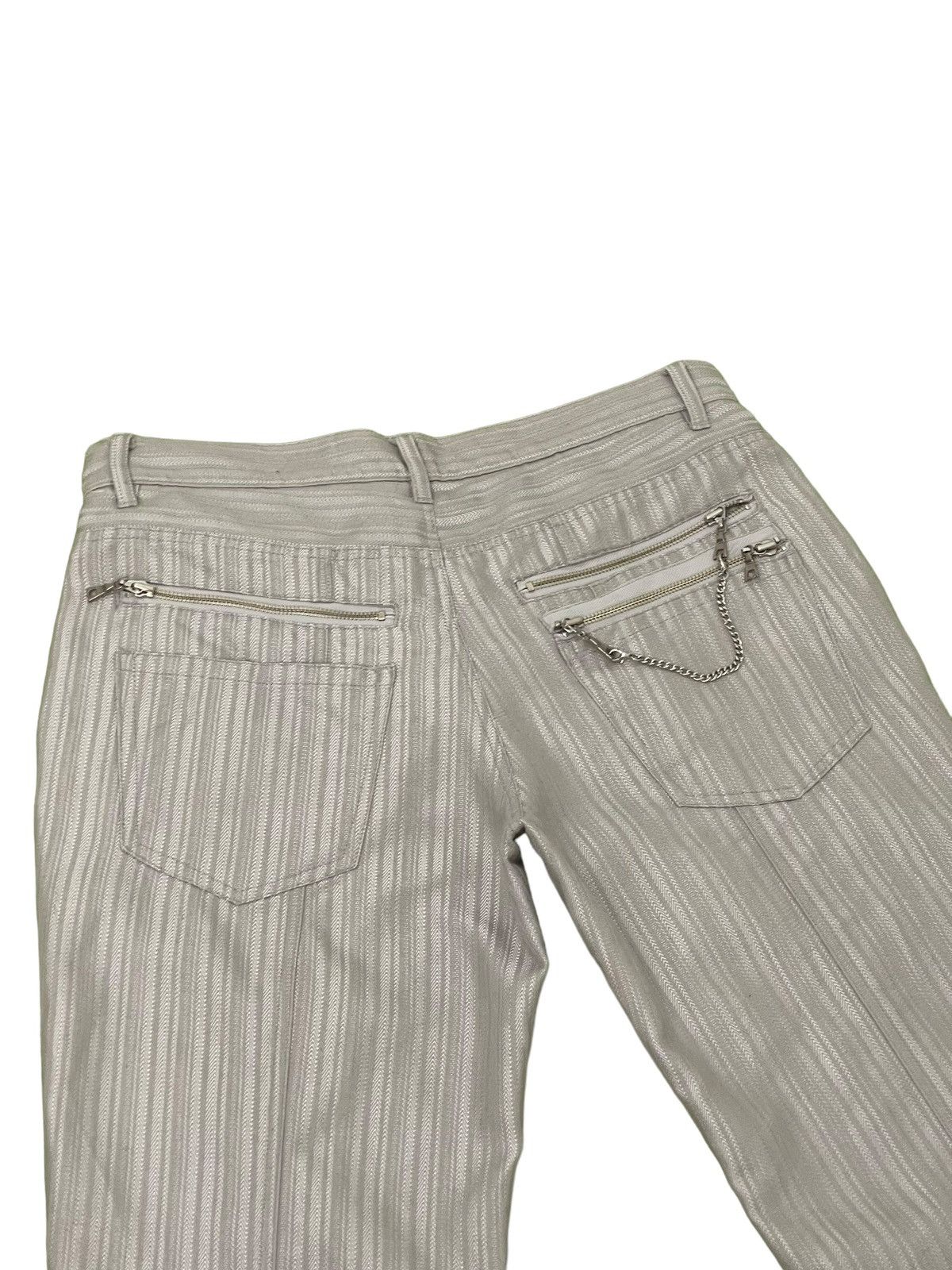 Japanese Brand Flare Jeans Herringbones Takaiq.com Boot Cut 8🟦6 Size US 33 - 8 Thumbnail